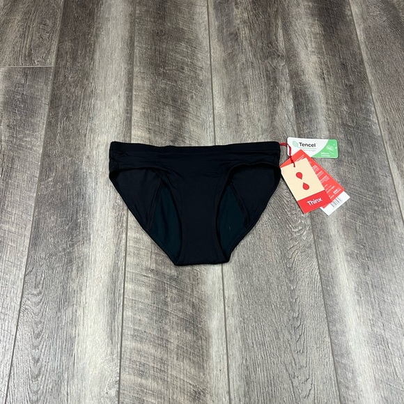 Thinx‎ Black Bikini Period Underwear - Picture 1 of 11